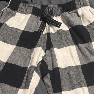 Old Navy Men's Black and White Checkered pajama pants . Good condition